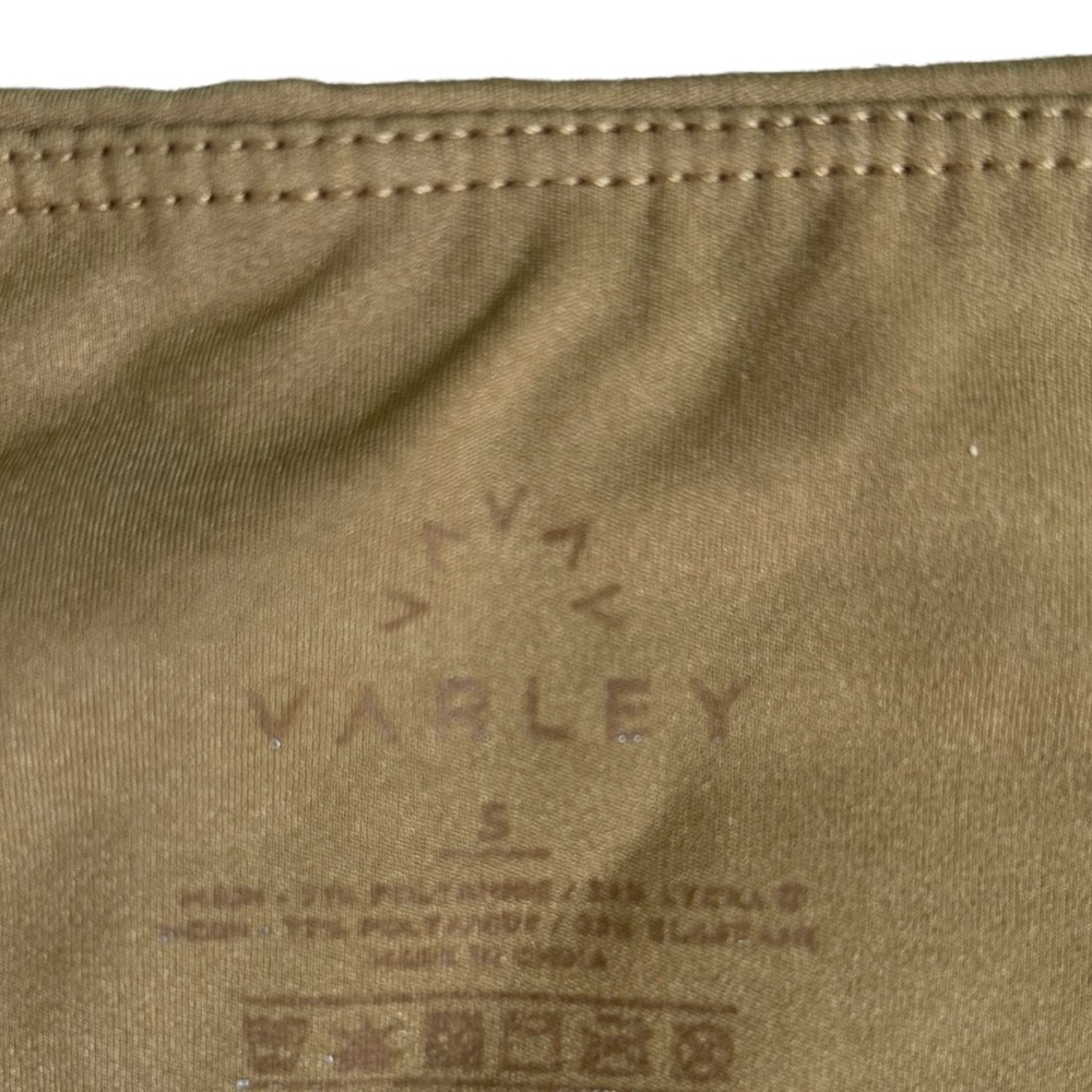 Varley Women’s Corbett Legging Tight Gold Neutral Active Workout Gym Size Small - Picture 4 of 4